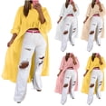 thumbnail image 1 of Maqroz Sun Protection Shirt for Women High Neck Back Zipper UPF 50+ UV Loose Fit Rash Guard Long Sleeve Cover Up High Low Hem Fashion Tops Yellow M, 1 of 8