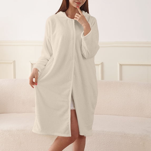 Maqroz Towel Wrap Set for Women Spa Bathrobe Dress Highly Absorbent Shower Sleepwear with Hair Drying Turban and Facial Headband Elastic Smocked Bodice Complete Loungewear