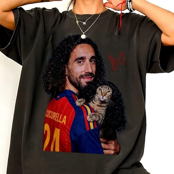 Mar Caturella Shirt, Funny Cat Soccer Meme T Shirt, Spain Football Tee
