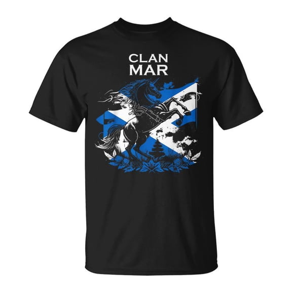 Mar Clan Family Last Name Scotland Scottish TShirt
