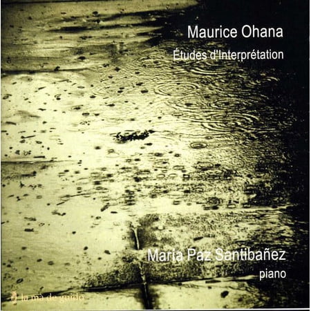 Mar a Paz Santiba Ez - Etudes D'interpretation - Music & Performance - CD