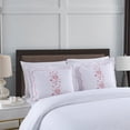 thumbnail image 1 of MarCielo  2 Pack Pillow Shams Throw Pillow Covers Euro Sham Embroidery White/Red Standard, 1 of 5