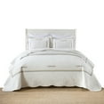 thumbnail image 1 of MarCielo 3-Piece 100% White Cotton Oversized Bedspread Set Coverlet Set Lightweight Quilt Set Sakura, 1 of 9