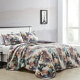 thumbnail image 1 of MarCielo 3 Piece Printed Quilt Set Lightweight Bedspread Set Poline, 1 of 4