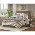 thumbnail image 1 of MarCielo 5 Piece Luxury Rustic Lodge King Comforter Set Christmas Comforter Set Montana (King), 1 of 4