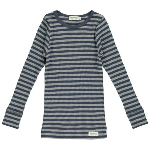 MarMar Striped Ribbed Long Sleeve Shirt