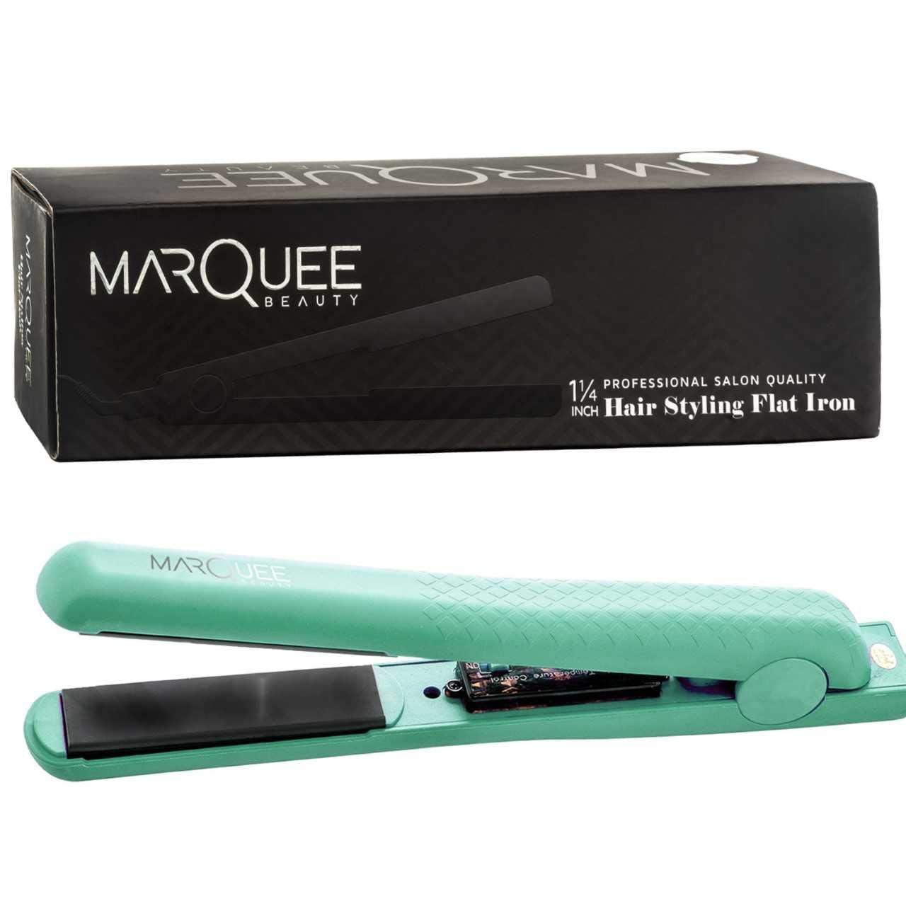 MarQuee Beauty Professional Ceramic Styling Flat Iron Black Walmart
