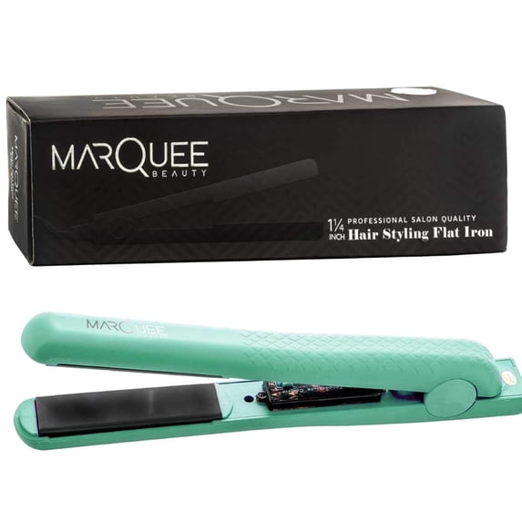 MarQuee Beauty Professional Ceramic Styling Flat Iron Mint Green