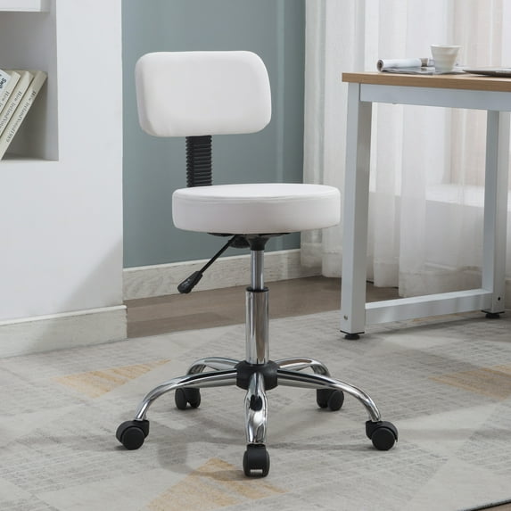 Mara Drafting Stool-Color:White