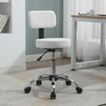 thumbnail image 1 of Mara Drafting Stool, Set of 2-Color:White, 1 of 10