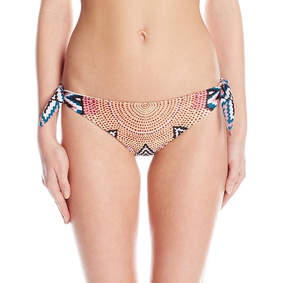 Mara Hoffman Side Tie Brazilian Bikini Bottoms Medium White Starbasket