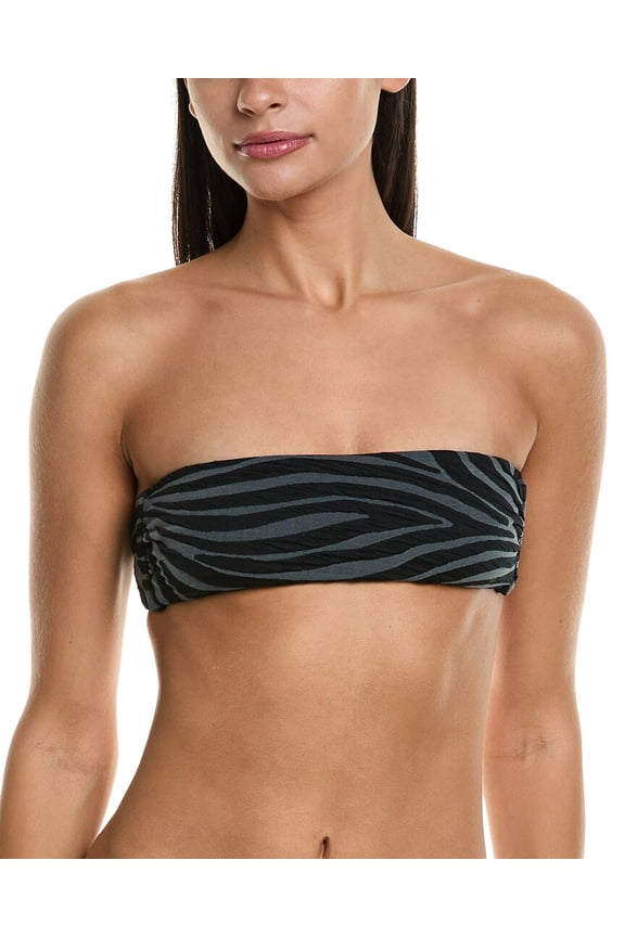 womens Abigail Bikini Top, s, Black