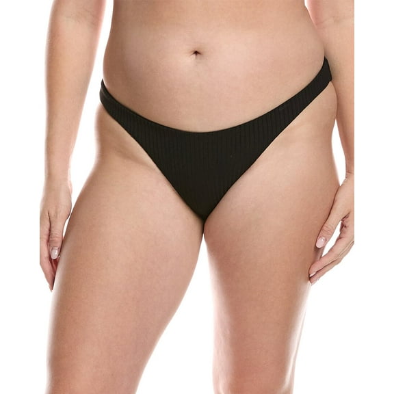 Mara Hoffman womens  Reva Bikini Bottom, l, Black