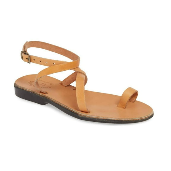 Mara - Leather Thin Ankle Strap Sandal - Womens Sandals