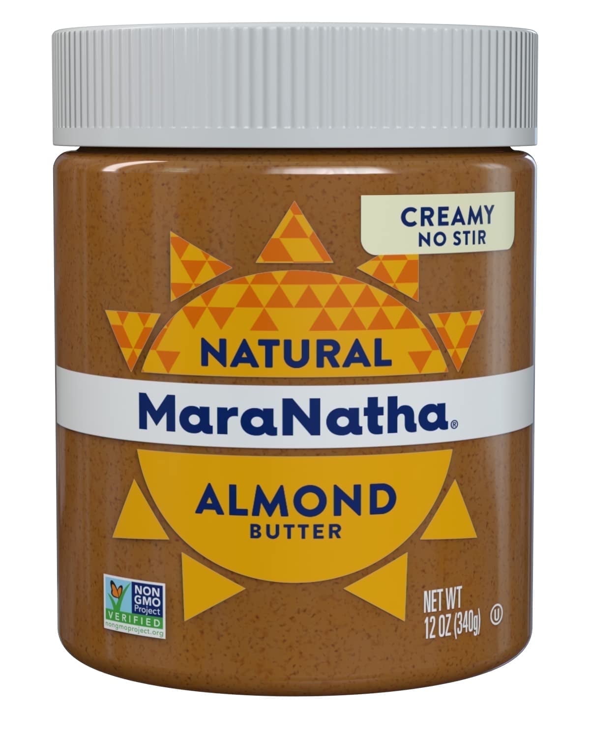 MaraNatha, Natural California Almond Butter, Creamy, 12 oz Pack of 2