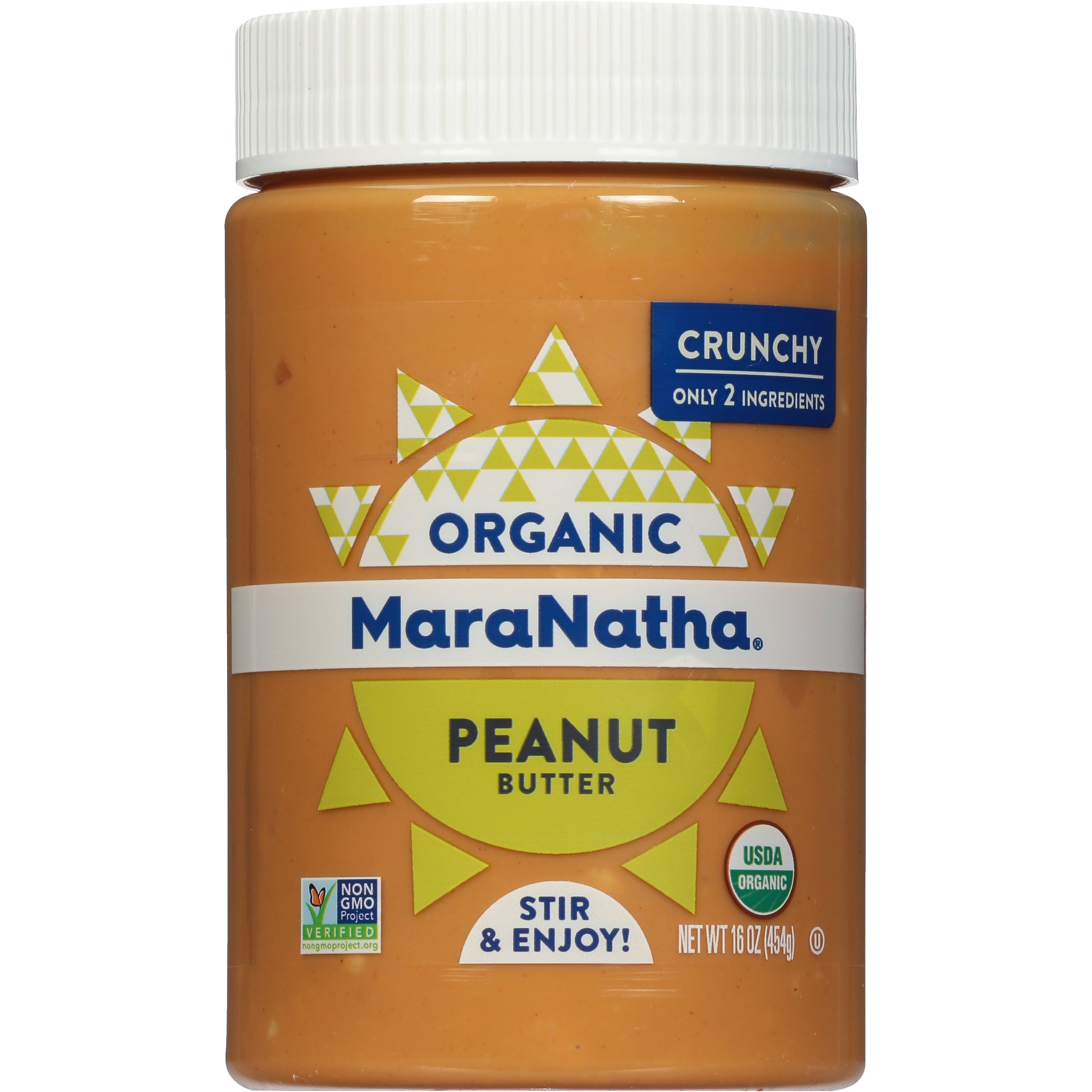 MaraNatha Organic Crunchy Peanut Butter, 16 oz