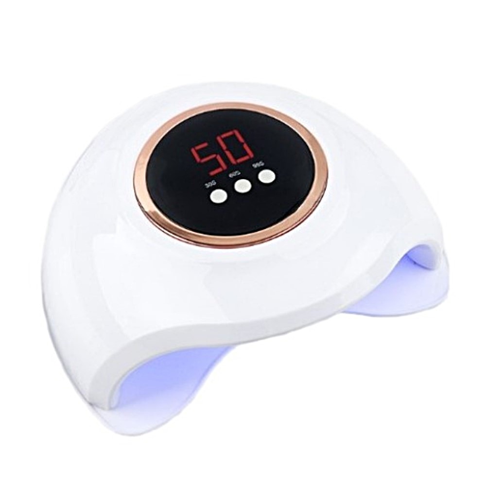 SensatioNail LED Gel Nail Polish Lamp (Black), 15 & 30 Second Timers