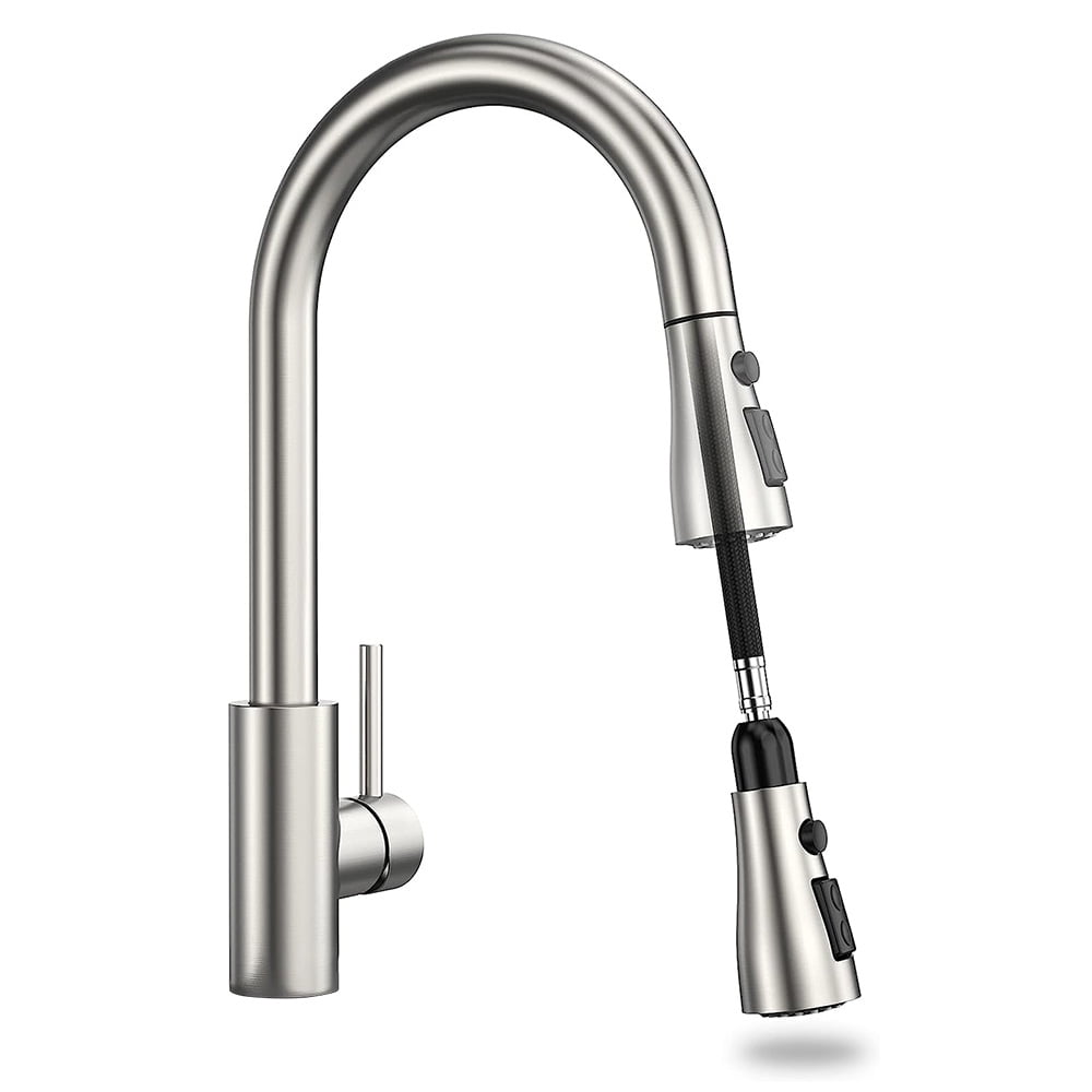 Maraawa Kitchen Faucet Pull Down Sprayer Single Handle High Arc