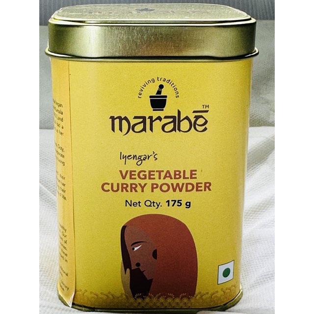 Marabe Traditional Foods Vegetable Curry Powder 175Gms Spice Blend