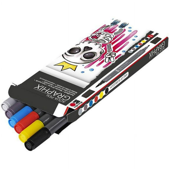 Marabu 145900-102 Aqua Pen Set - King of Bubblegum