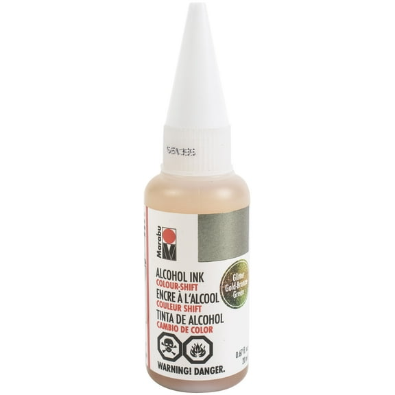 Marabu Alcohol Ink 20ml-Gold-Bronze-Green