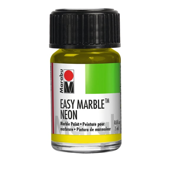 Marabu Easy Marble, 15ml, Neon Yellow