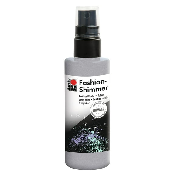 Marabu Fashion Shimmer Spray, 100ml, Shimmer Silver