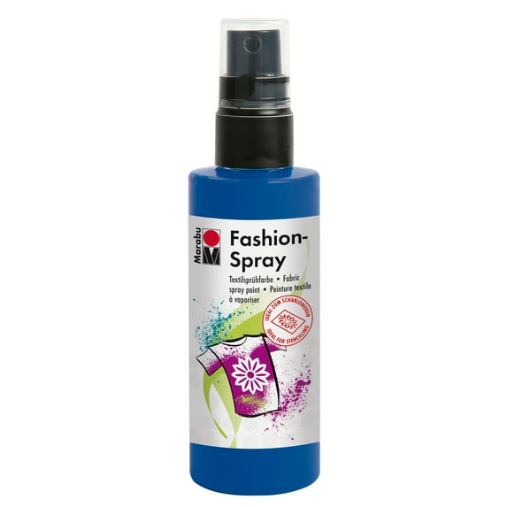 Marabu Fashion Spray Paint, 100ml, Marine Blue