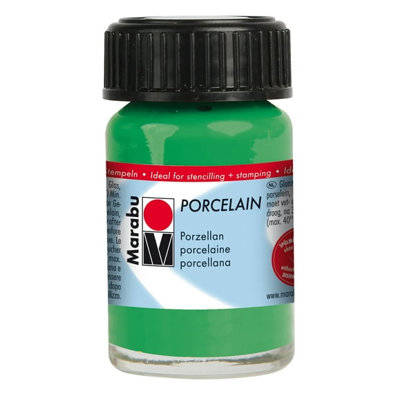 Marabu Porcelain Paint, 15ml, Apple