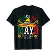 thumbnail image 1 of Maracas Mexican Fiesta Mexico Party Sombrero Cinco De Mayo T-Shirt, 1 of 5