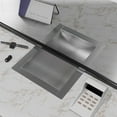 thumbnail image 1 of Marada 8-10IN Cash Window Drop-In Deal Tray Business Banks 304 Stainless Steel Multiple, 1 of 6