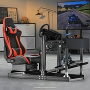 Marada F1 More Stable Racing Simulator Cockpit with Seat Fit Logitech Thrustmaster Fanatec
