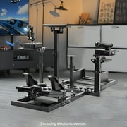 Marada Flight Racing Simulator Cockpit with Game Seat Fit for Thrustmaster HOTAS Warthog Excluding Electronics