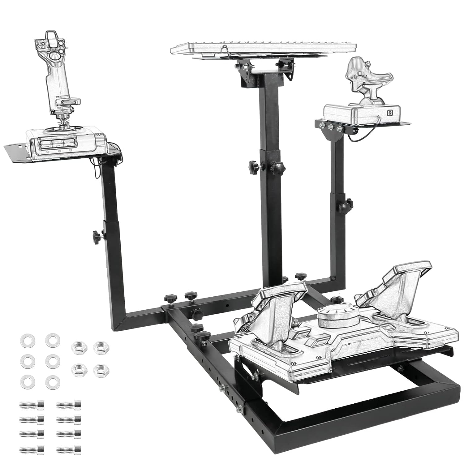 Marada Flight Simulator Cockpit Racing Wheel Stand Kuwait Ubuy