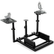Marada Flight Simulator Cockpit Stand with Seat Frame Fit for Thrustmaster A10C HOTAS Warthog