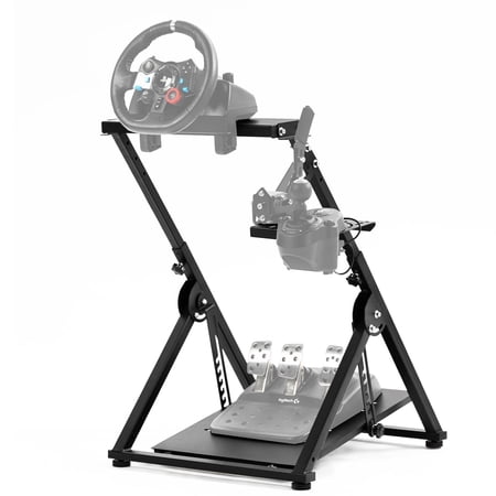 Marada Foldable Racing Game Sim Wheel Stand Compatible with Logitech G29 G920 Thrustmaster