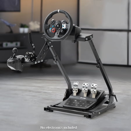 Marada Racing Wheel Stand Simulator Stand Foldable for Logitech G920 G29 Pro Thrustmatser PC
