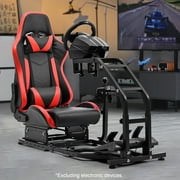Marada G29 Racing Simulator Cockpit with Gaming Chair Fit Logitech Thrustmaster T80 T150 T300RS,T248