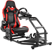 Marada G29 Racing Simulator Cockpit with Gaming Chair Fit Logitech Thrustmaster T80 T150 T300RS,T248