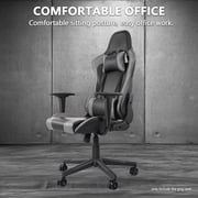 Marada Gaming Chair Ergonomic Racing Style Adjustable Office Chair With Roller Can Play Racing Simualtor Cockpit