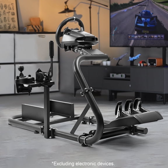 Marada Pro Racing Simulator Cockpit Stand Adjustable for Logitech G25 G27 G29 G920