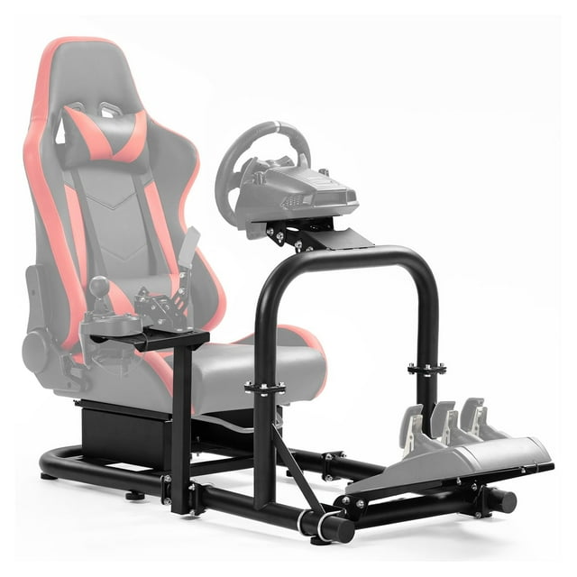 Marada Racing Simulator Cockpit Stand Stable Adjustable Fit for Logitech G920 G29 G27 T248PS T248