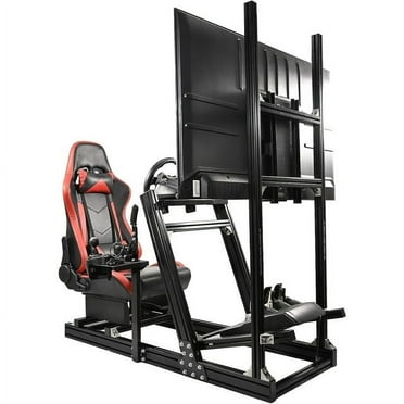 Marada Racing Simulator Cockpit for Logitech G29 G920 G923 T80 T150 T248X TX T300RS, Black
