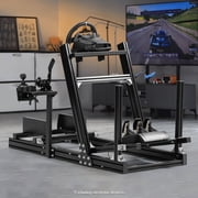 Marada Racing Simulator Cockpit for Logitech G920 G29, Thrustmaster T80 T150, Black