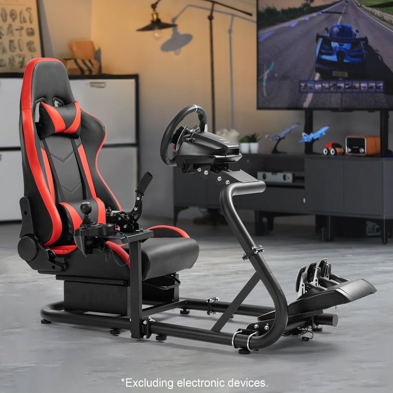 Marada Racing Simulator Cockpit with Adjustable Seat and Support
