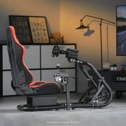 Marada Racing Simulator Cockpit with Game Seat Fit for Logitech G25 G27 G29 G920 T80 T150 PC