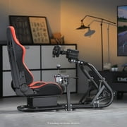 Marada Racing Simulator Cockpit with Game Seat Fit for Logitech G25 G27 G29 G920 T80 T150 PC