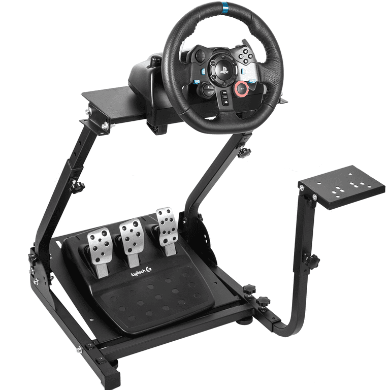 Marada Racing Wheel Stand with Shifter Mount Height Adjustable Compatible  Logitech G920 G29 G923 