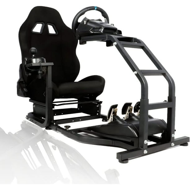 Marada Sim Racing Cockpit Stand Adjustable with Game Seat Fit for ...