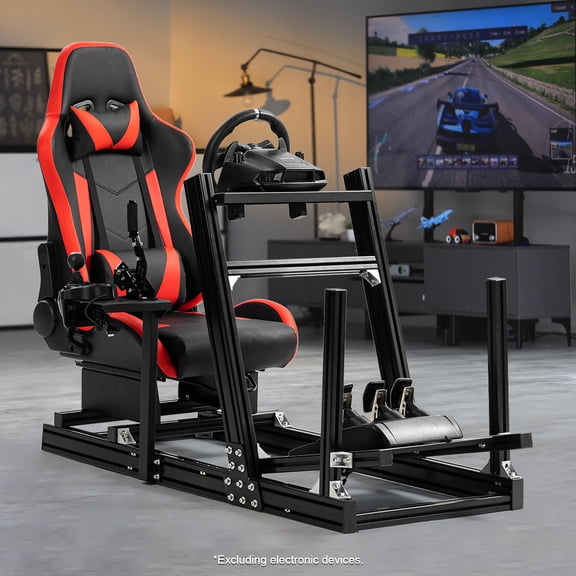Marada Sim Racing Cockpit Wheel Stand Adjustable for ThrustmsterT80 T150 T248X TX T300RS